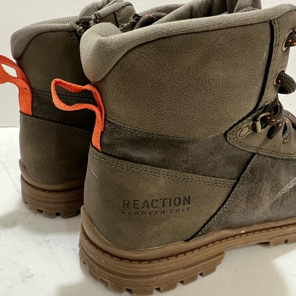 Kenneth Cole Urban Brown and Orange Boots - Picture 5 of 14